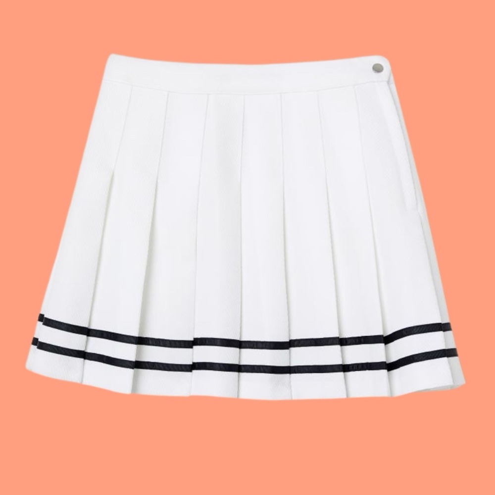H&M Short Pleated Skirt
